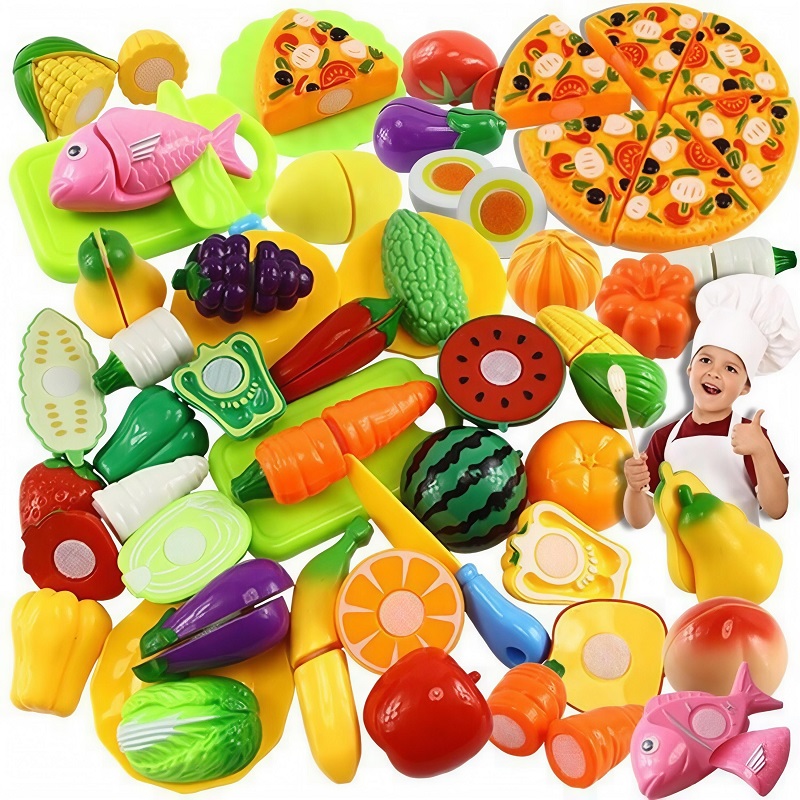 Kitchen Appliances Kids - Children Play House Toy Fruits Cutting