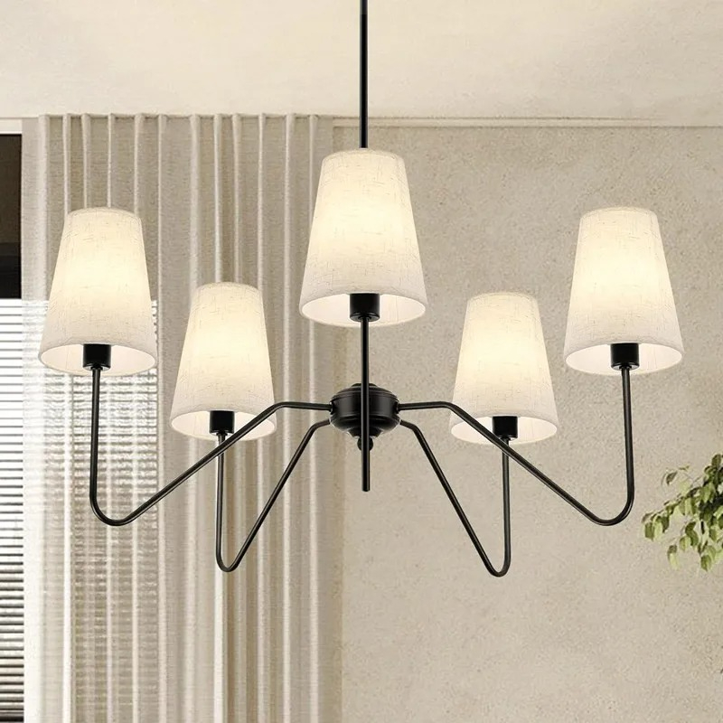 Kitchen Appliances In White - Vintage Chandelier Kitchen Lighting Classic Fabric