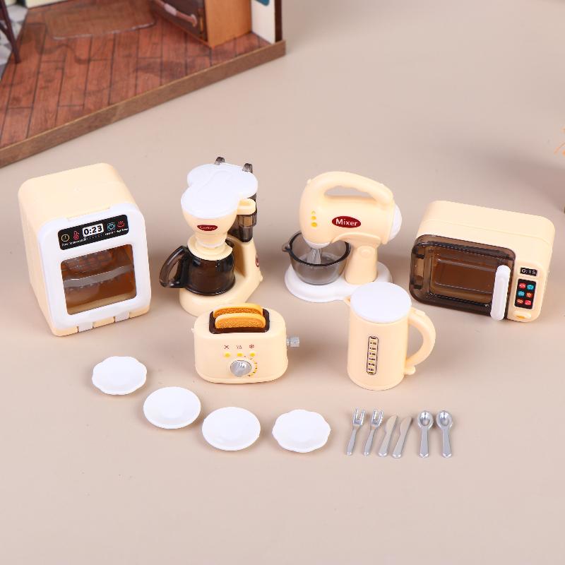 1 Set 1 12 Dollhouse Appliance - Kitchen Appliances Kids ulasan dan harga