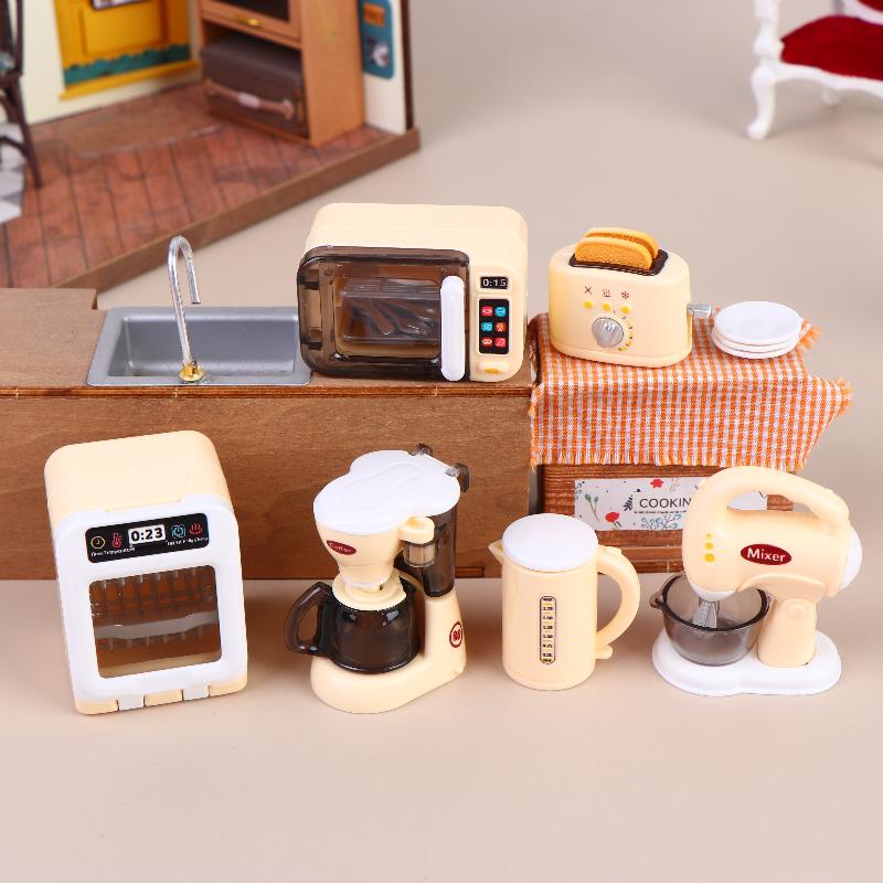 1 Set 1 12 Dollhouse Appliance - Kitchen Appliances Kids ulasan dan harga
