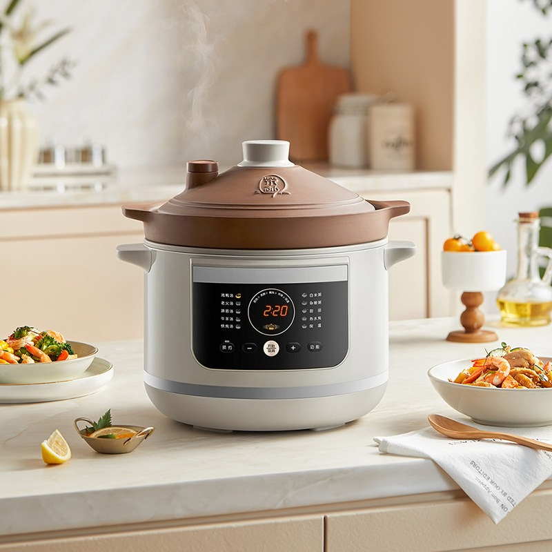 5.5L Electric Clay Pot Stew So - Slow Cooker Ceramic ulasan dan harga