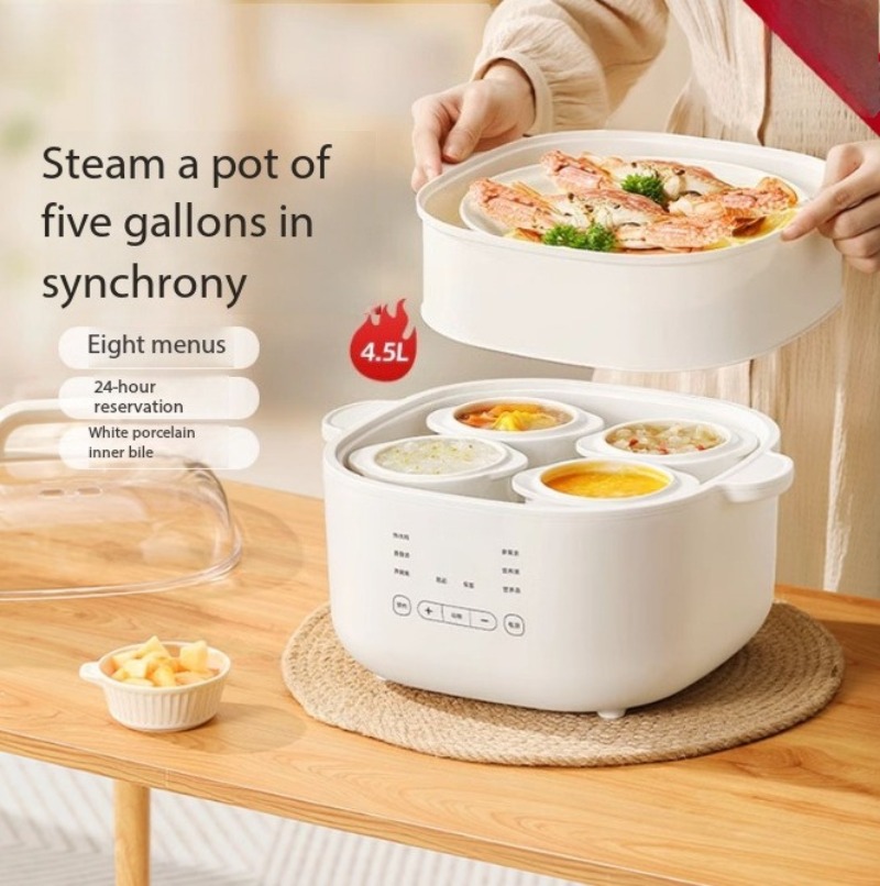 4.5L Automatic Ceramic Water S - Slow Cooker Ceramic ulasan dan harga