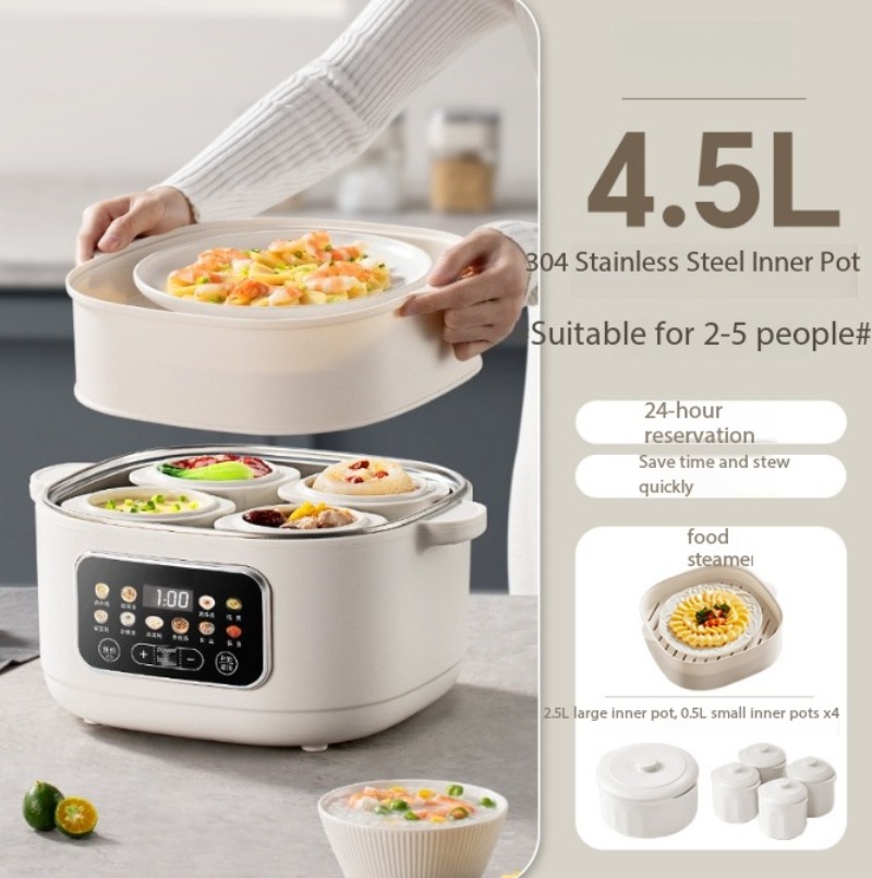 4.5L Automatic Ceramic Water S - Slow Cooker Ceramic ulasan dan harga