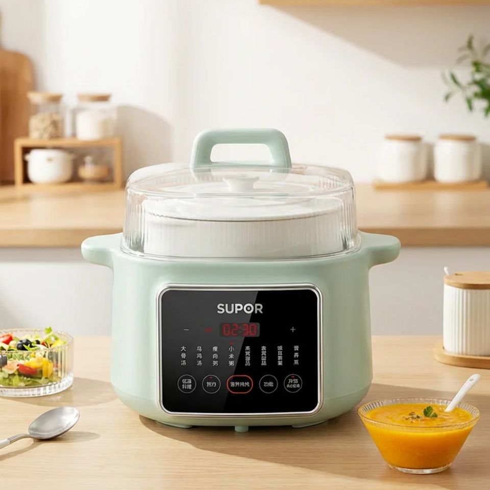 SUPOR Ceramic Multi-Functional - Slow Cooker Ceramic ulasan dan harga