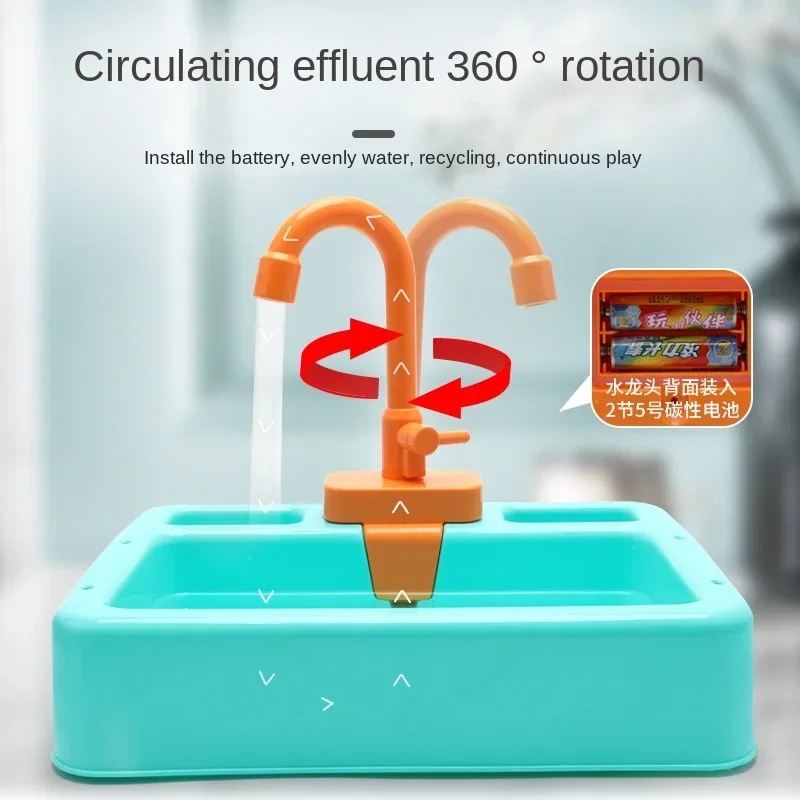 Kitchen Toy Plastic Dish‑Wash  - Kitchen Appliances Kids ulasan dan harga