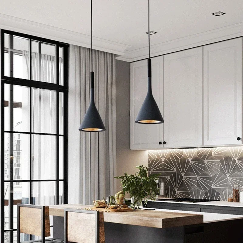 Modern Led Pendant Lights  Whi - Kitchen Appliances In White ulasan dan harga