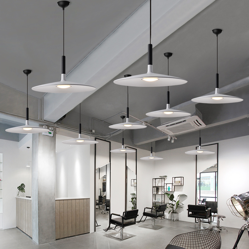 Nordic Minimalist LED Pendant  - Kitchen Appliances In White ulasan dan harga