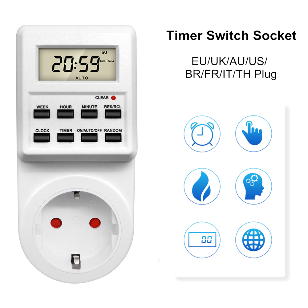 Electronic Digital Timer Switc - Kitchen Appliances Uk ulasan dan harga