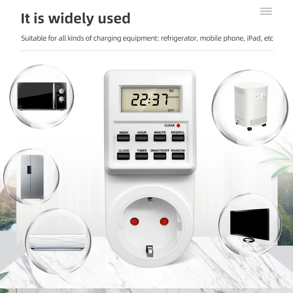 Electronic Digital Timer Switc - Kitchen Appliances Uk ulasan dan harga