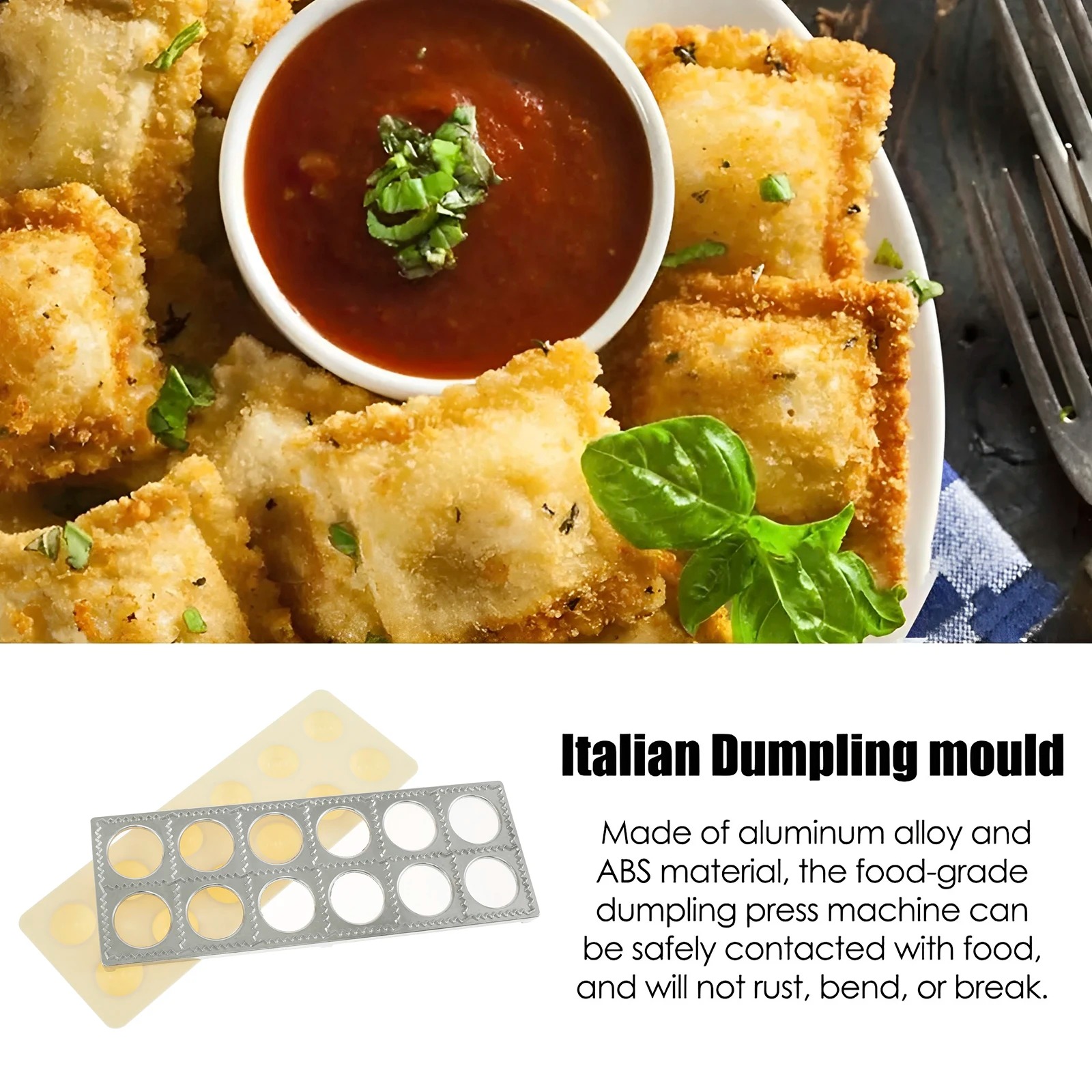 Dumpling Mold 12 Holes Ravioli - Kitchen Appliances Packages ulasan dan harga