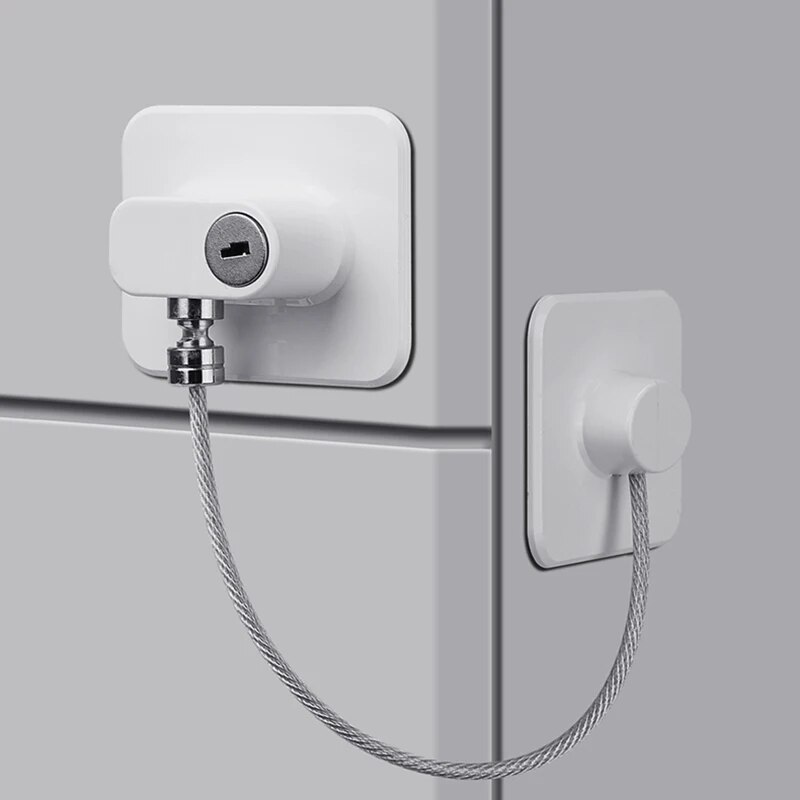 1Pcs Fridge Cabinet Locks for  - Kitchen Appliances Kids ulasan dan harga