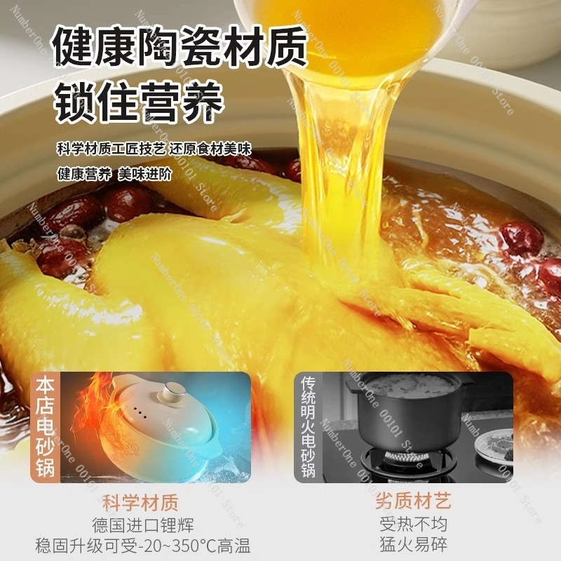 Electric Casserole Stew Pot Ce - Slow Cooker Ceramic ulasan dan harga