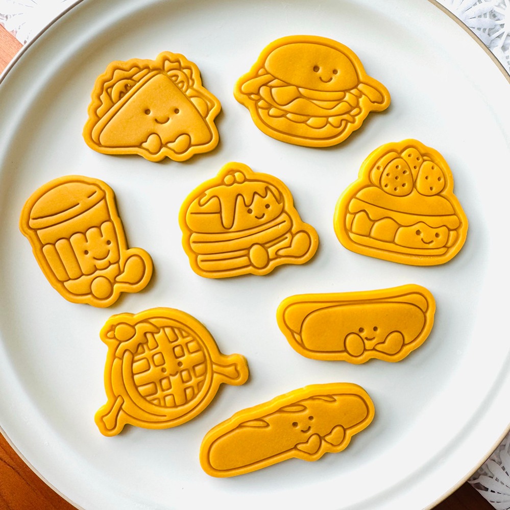 Cute Burger Sandwich Cookie Cu - Kitchen Appliances For Baking ulasan dan harga