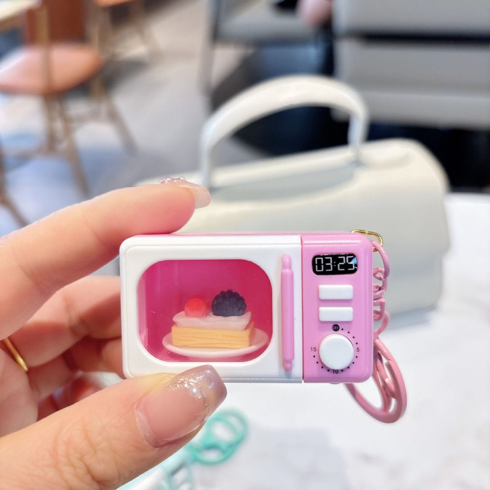 Simulation Microwave Key chain - Kitchen Appliances Kids ulasan dan harga