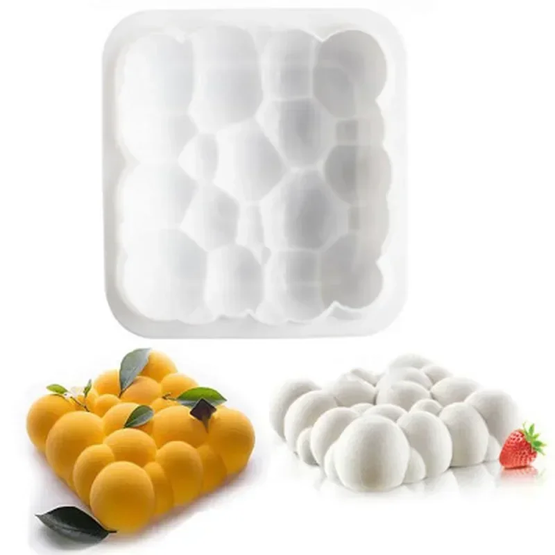 3D Square Cloud Shaped Silicon - Kitchen Appliances In White ulasan dan harga