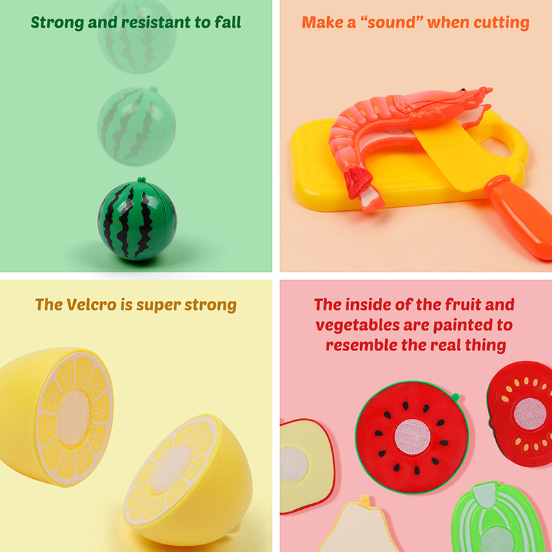 Children Toys Cutting Fruits a - Kitchen Appliances Kids ulasan dan harga
