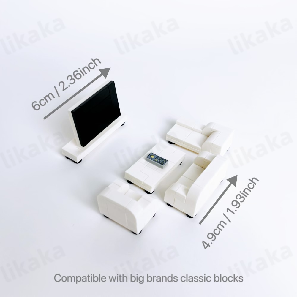 MOC House Furniture Blocks Com - Kitchen Appliances Kids ulasan dan harga