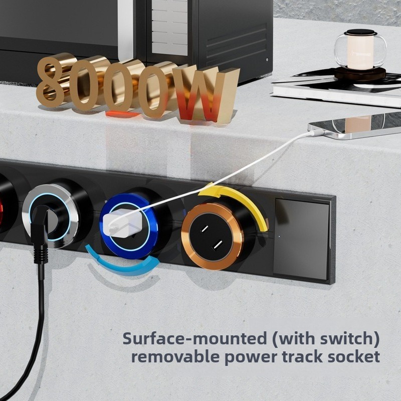 Track Socket US UK FR EU TH St - Kitchen Appliances Uk ulasan dan harga