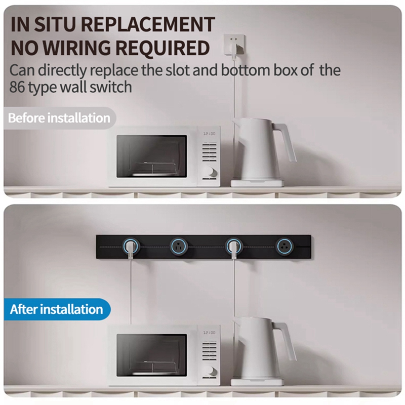 Socket Power Rail Socket Conce - Kitchen Appliances Uk ulasan dan harga