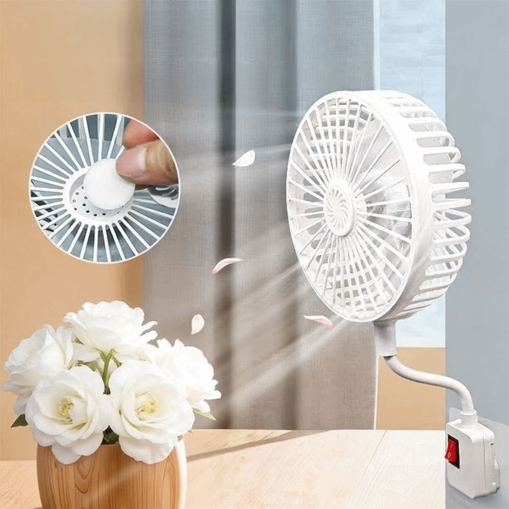 360 Rotatable Socket Fan with  - Kitchen Appliances Uk ulasan dan harga