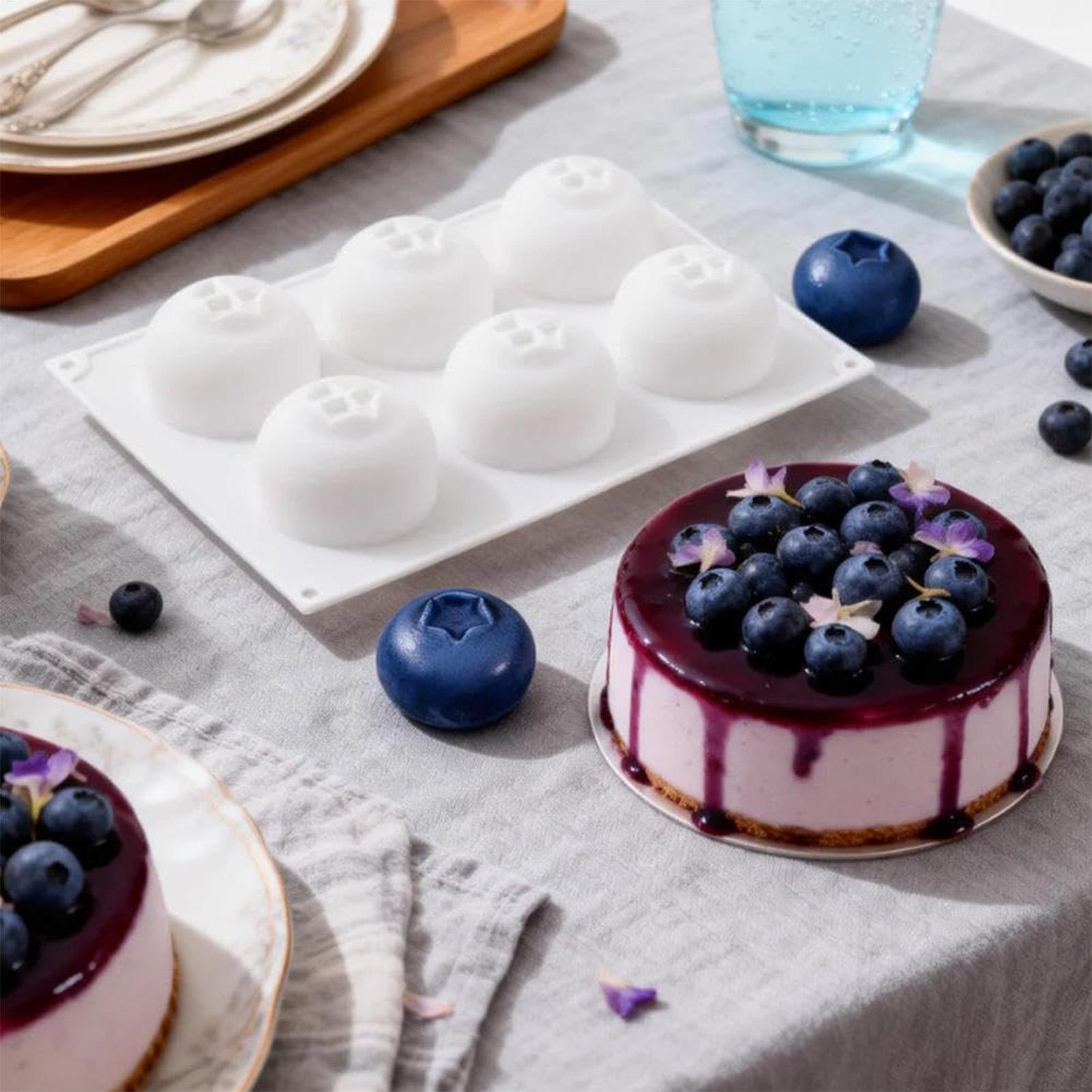 6 Cavity Blueberry Mousse Cake - Kitchen Appliances For Baking ulasan dan harga