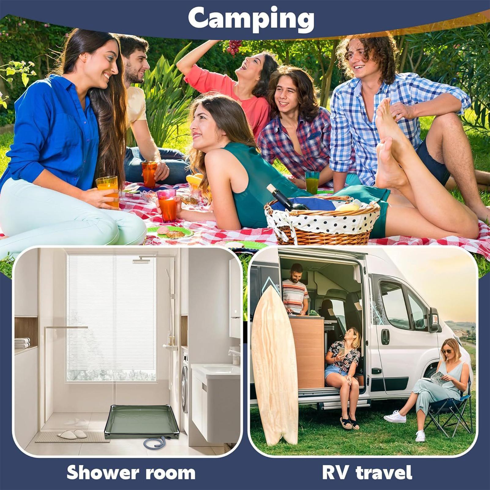 Camping Shower Tent Floor Base - Stand Mixer Bowl ulasan dan harga