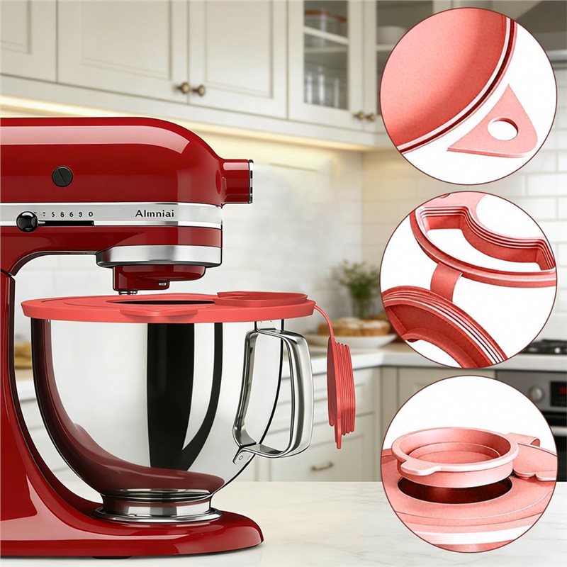【NECESSITY】Silicone Mixers Bow - Stand Mixer Bowl ulasan dan harga