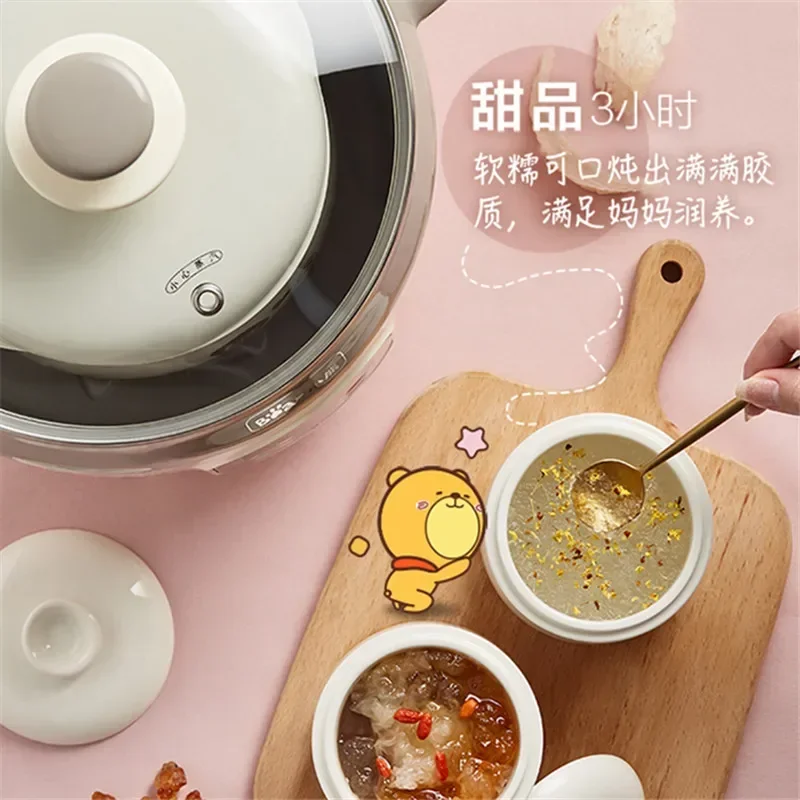 Bear Stew Electric Stew Pot Ce - Slow Cooker Ceramic ulasan dan harga