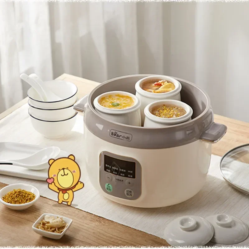 Bear Stew Electric Stew Pot Ce - Slow Cooker Ceramic ulasan dan harga