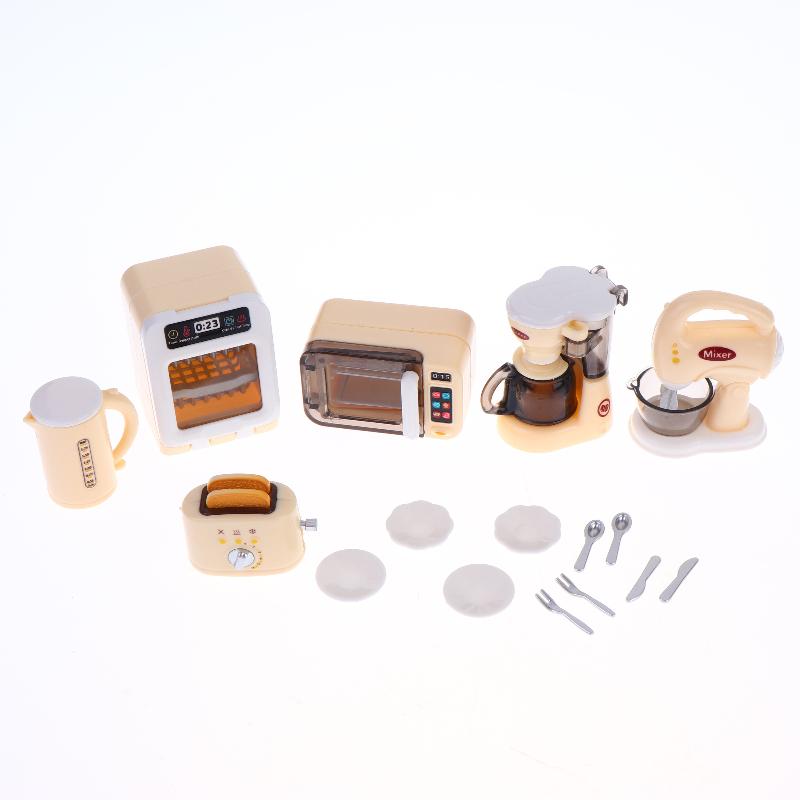 1 Set 1 12 Miniature Coffee Ma - Kitchen Appliances Kids ulasan dan harga