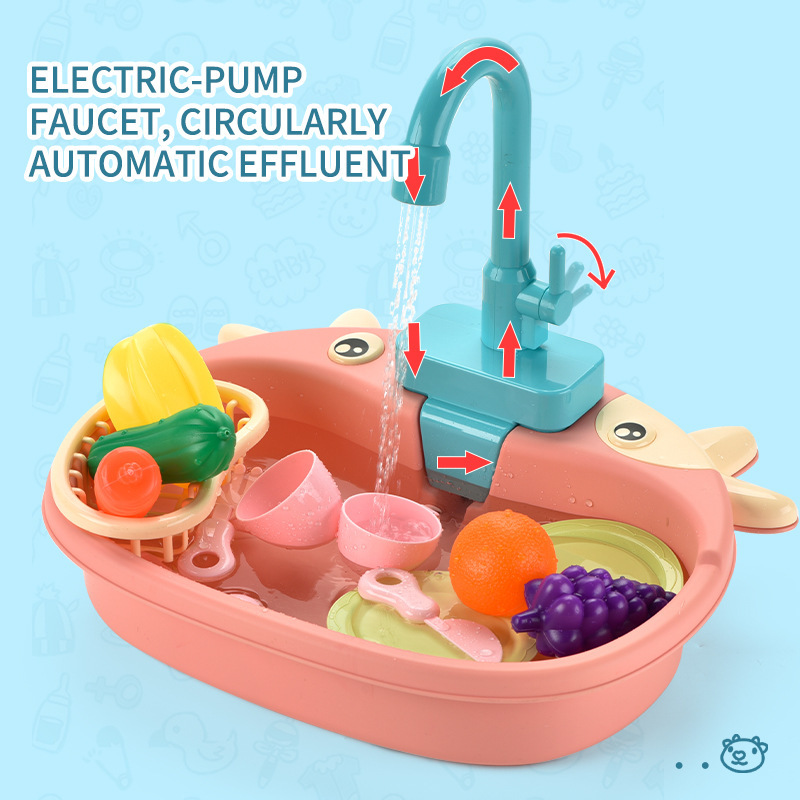 Kids Kitchen Sink Toys Simulat - Kitchen Appliances Kids ulasan dan harga