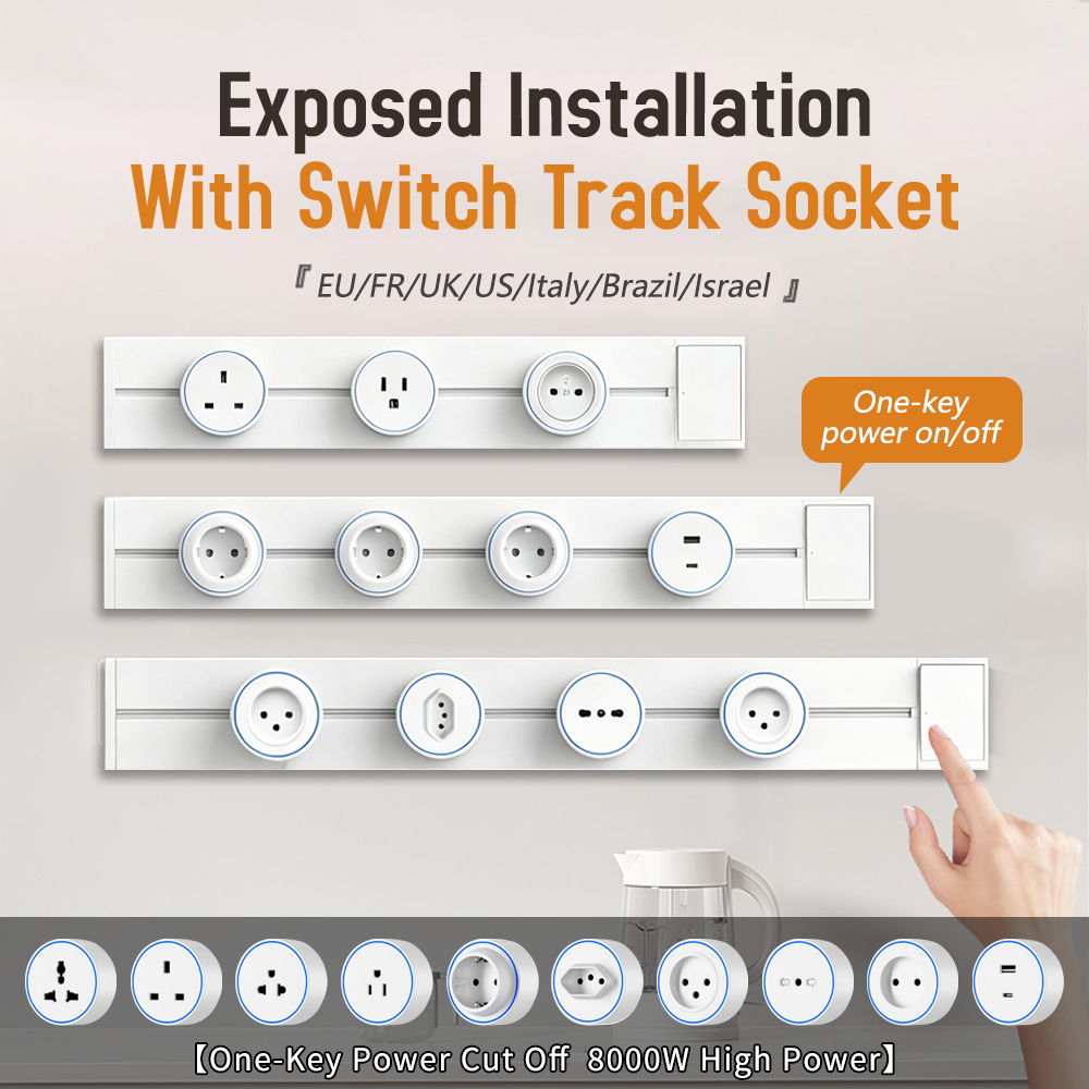 White Home Movable Power Track - Kitchen Appliances Uk ulasan dan harga