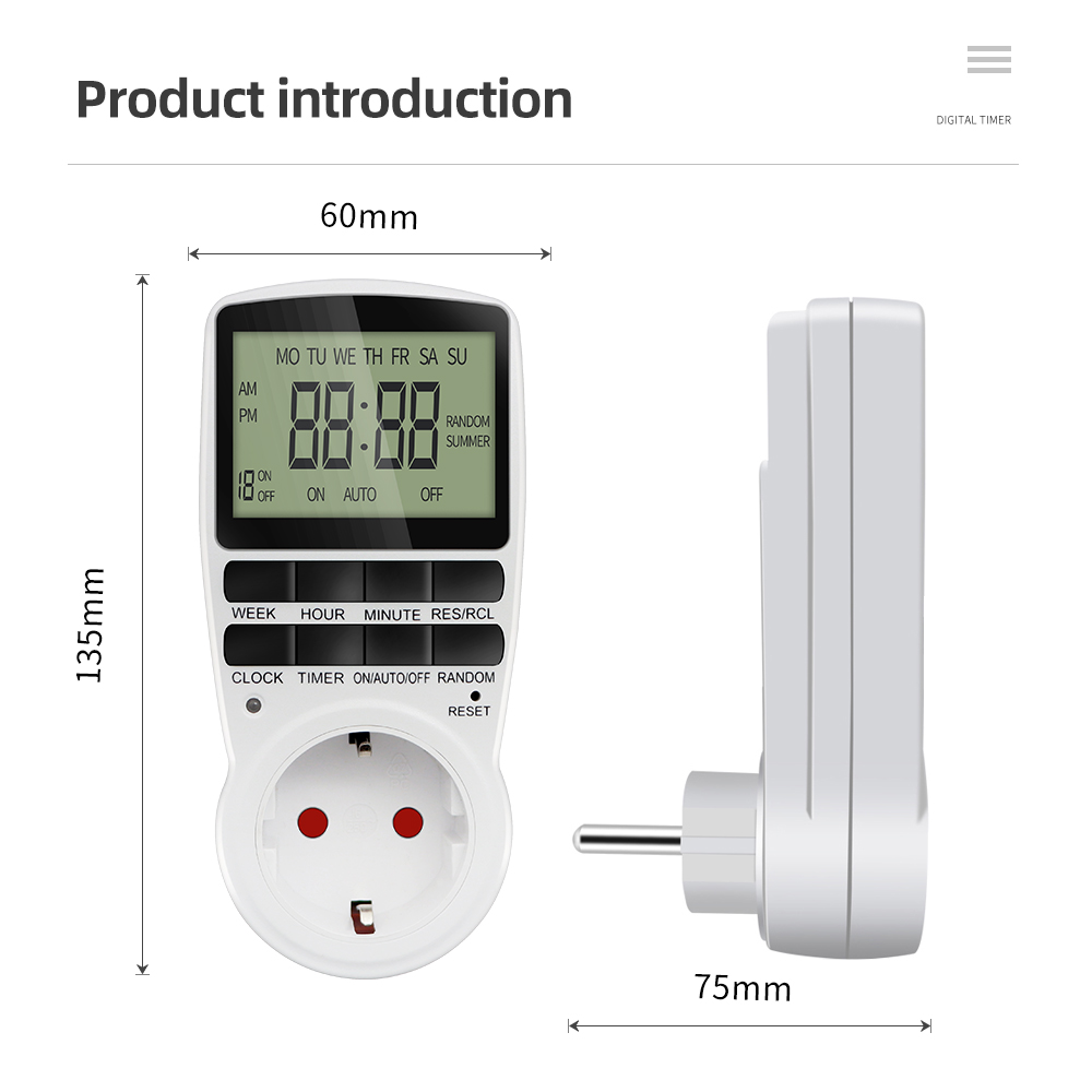 Digital Timer Switch Electroni - Kitchen Appliances Uk ulasan dan harga