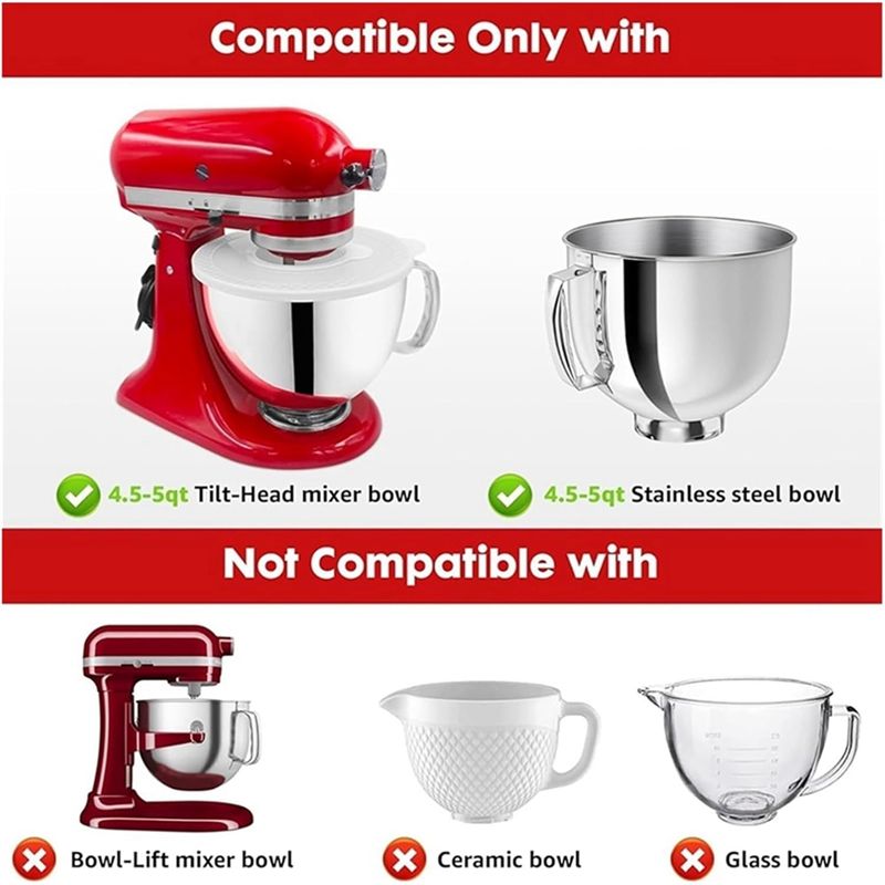 A74X-For Kitchenaid 4.5-5 Quar - Stand Mixer Bowl ulasan dan harga