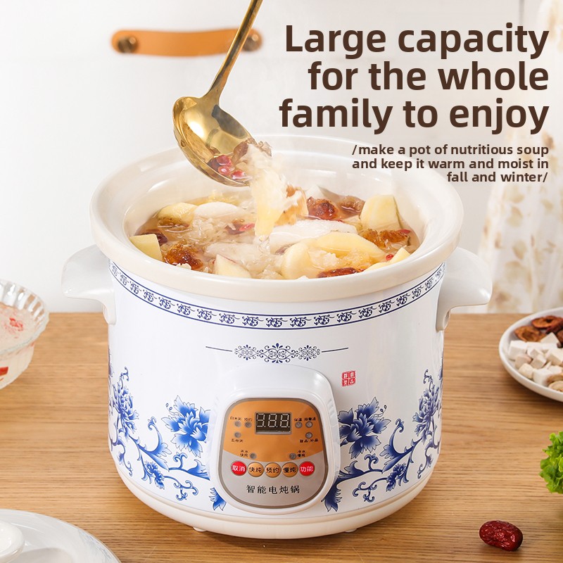 Health-preserving electric slo - Slow Cooker Ceramic ulasan dan harga