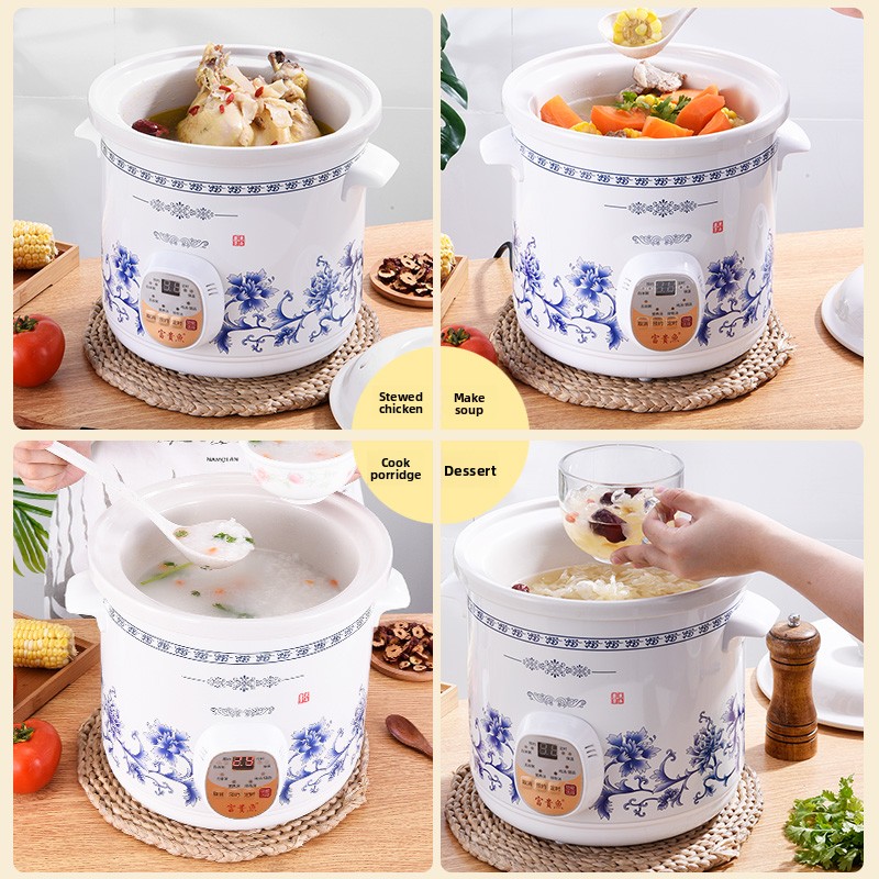 Health-preserving electric slo - Slow Cooker Ceramic ulasan dan harga