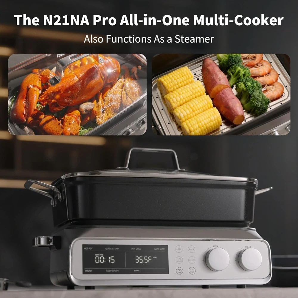 US Shipping Programmable Slow  - Slow Cooker Ceramic ulasan dan harga