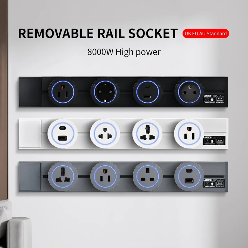 White Black Wall Power Track S - Kitchen Appliances Uk ulasan dan harga