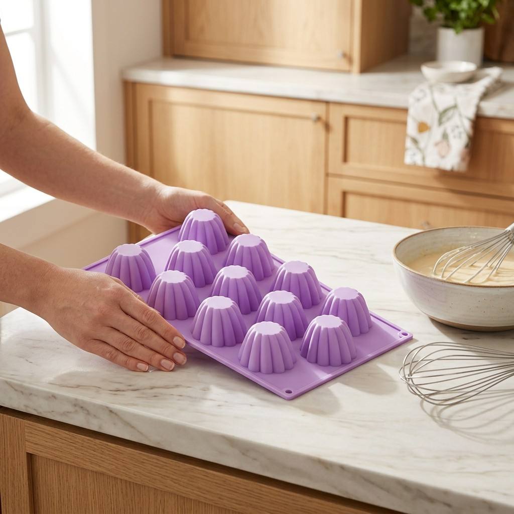 12-Cavity Mini Spiral Silicone - Kitchen Appliances Packages ulasan dan harga
