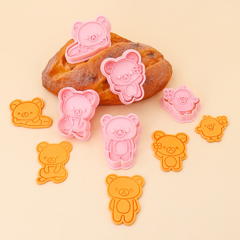 Cookie Cutters Cartoon Bear Bi - Kitchen Appliances For Baking ulasan dan harga
