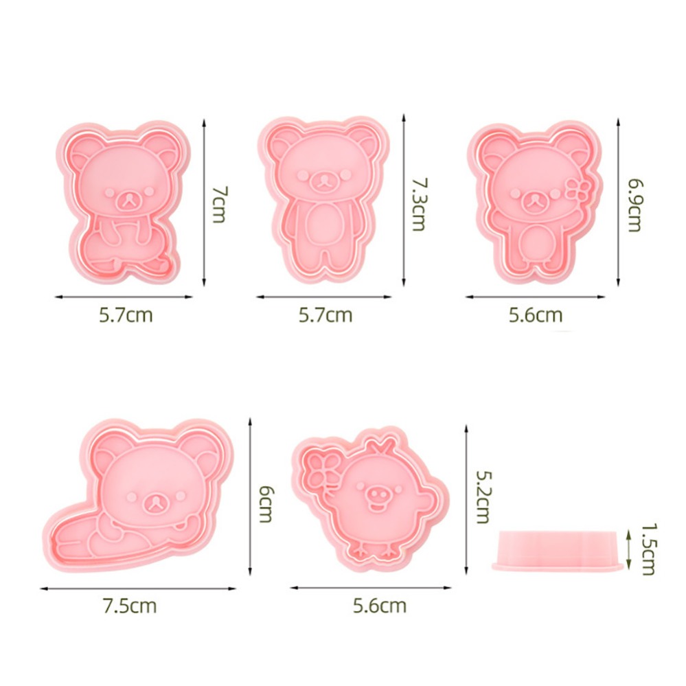 Cookie Cutters Cartoon Bear Bi - Kitchen Appliances For Baking ulasan dan harga