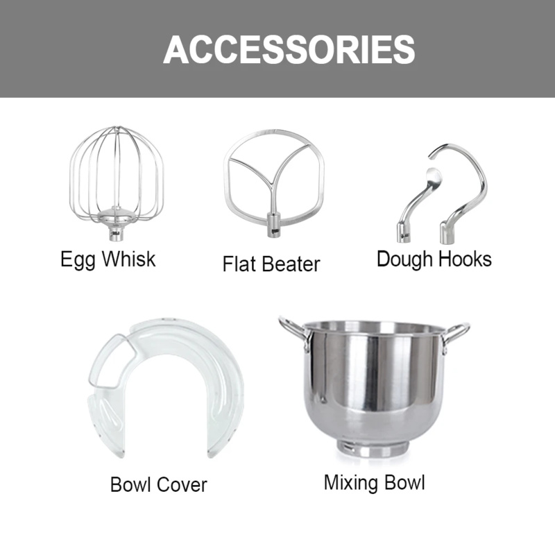 11L 2000W Household Kitchen Fo - Stand Mixer Bowl ulasan dan harga